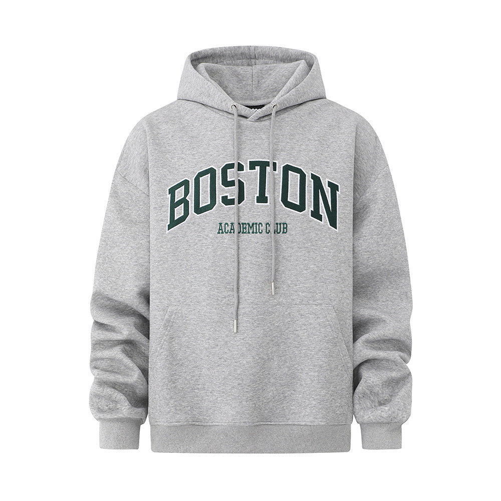 S8 No. 713 Boston Embroidered Oversized Hoodie