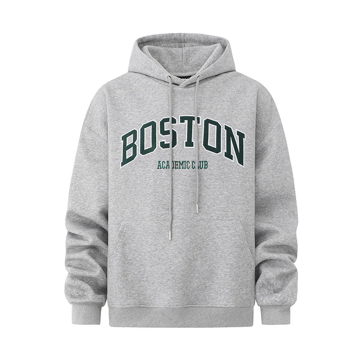 S8 No. 713 Boston Embroidered Oversized Hoodie