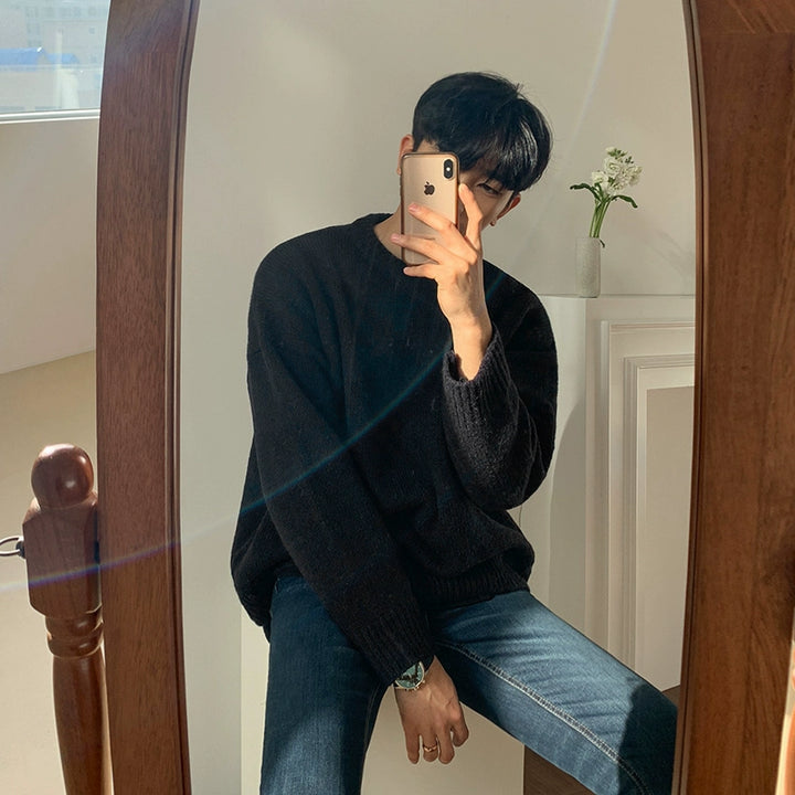 KC No. 424 Loose Collar Sweater