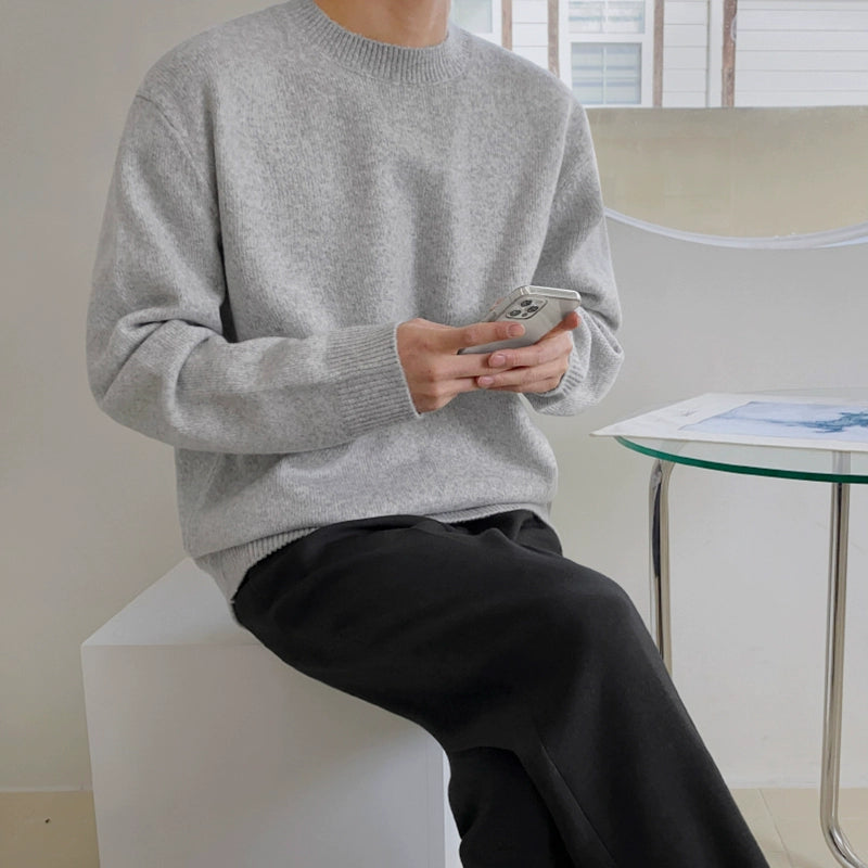 S8 No. 491 Loose Pullover Sweater