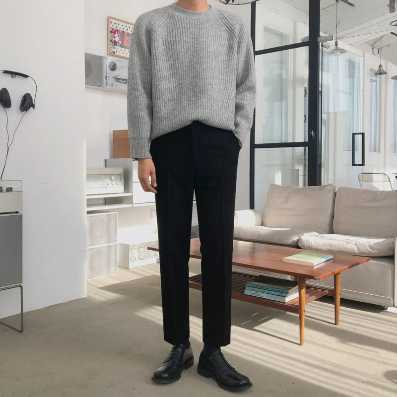 S8 No. 497 Pleated Knit Sweater