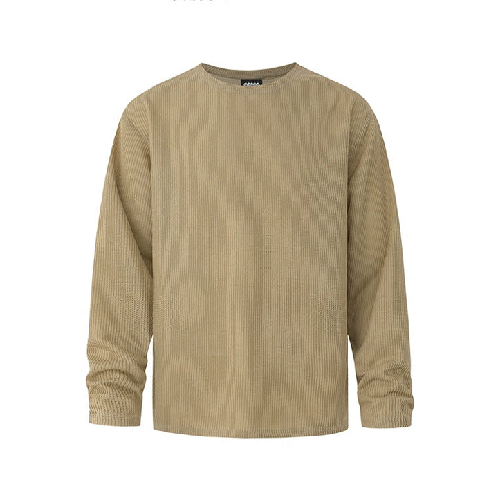 S8 No. 704 Waffle Knit Long-Sleeve Pullover