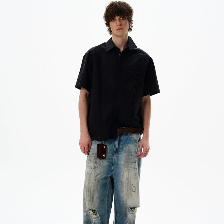S8 No. 647 Boxy Fit Short-Sleeved Shirt