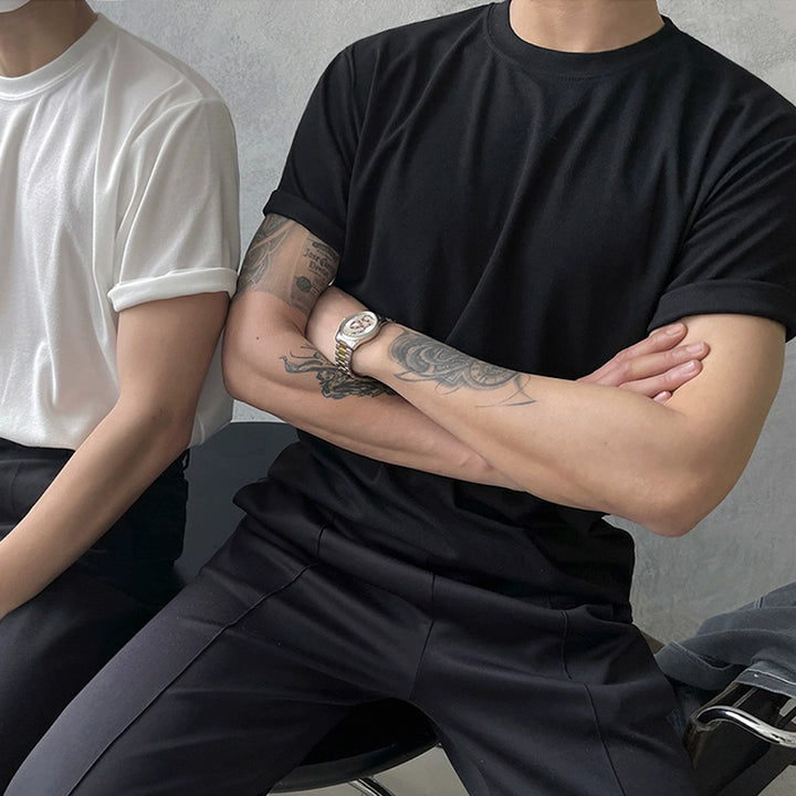 S8 No. 350 Short-Sleeved Cotton T-Shirt