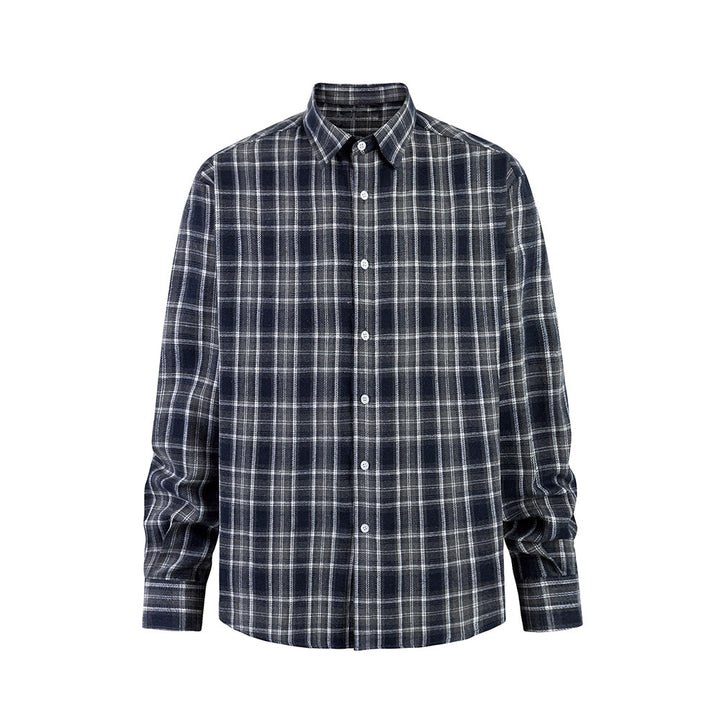 S8 No. 708 Retro Plaid Button-Up Shirt