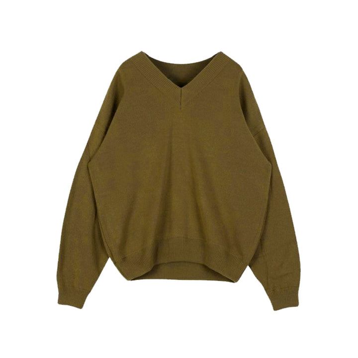 S8 No. 456 Loose V-neck Sweater