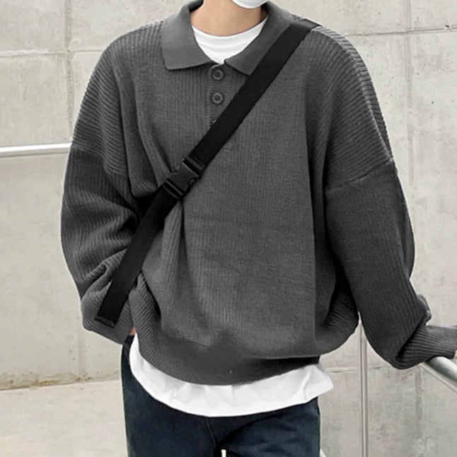 S8 No. 481 Knit Polo Sweater