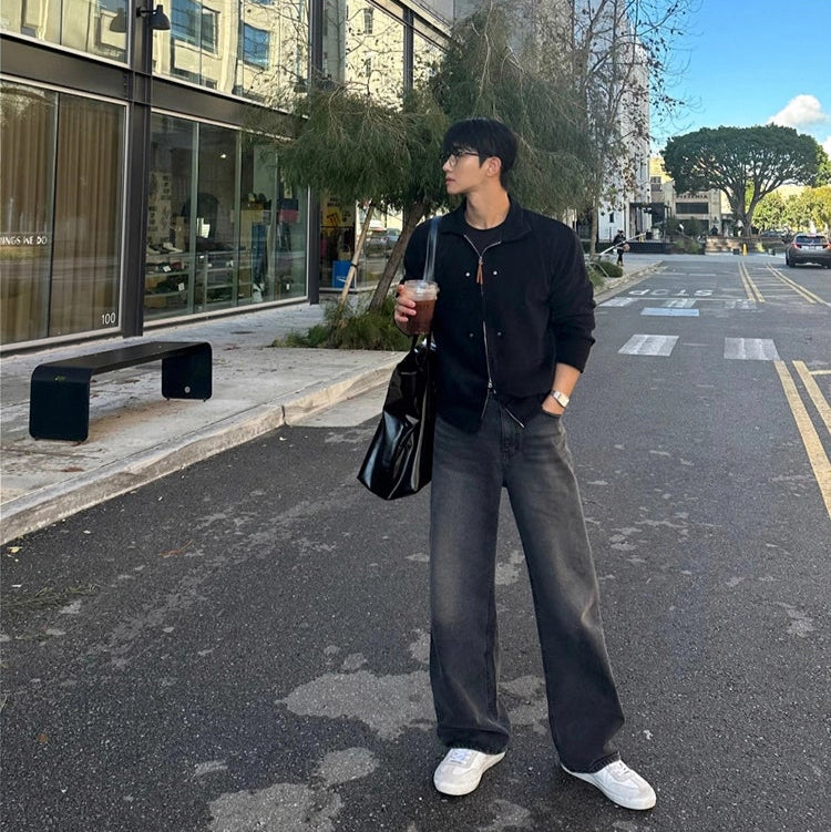S8 No. 699 Vintage Wash Straight Leg Trousers