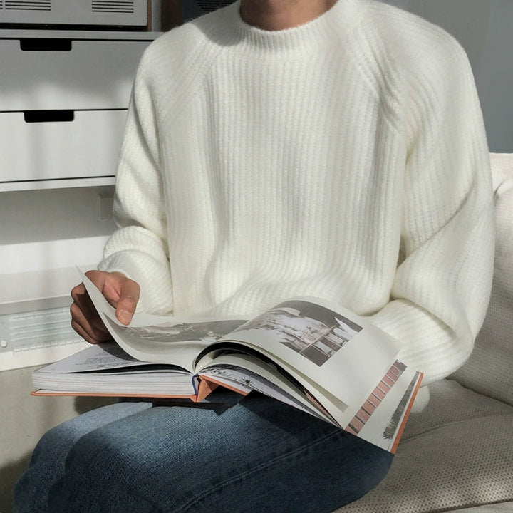 S8 No. 497 Pleated Knit Sweater
