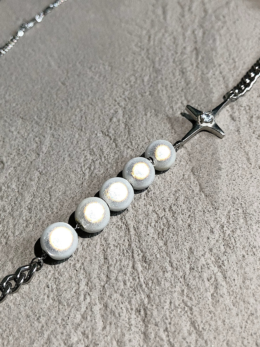 KC No. 629 Pearl & Pendant Necklace