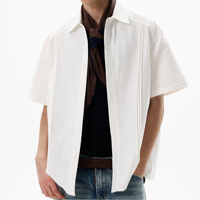 S8 No. 647 Boxy Fit Short-Sleeved Shirt