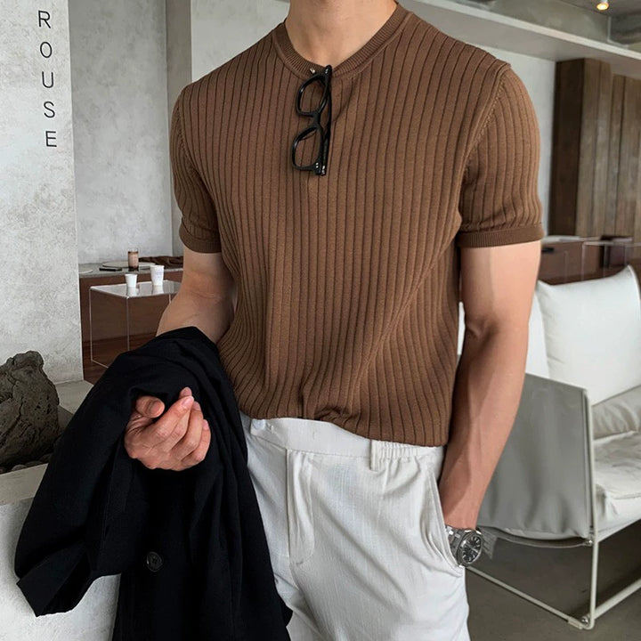 S8 No. 247 Knit Short-Sleeved T-Shirt