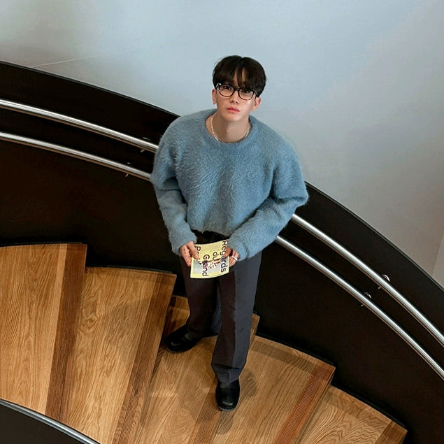 S8 No. 458 Mink Crew Neck Sweater