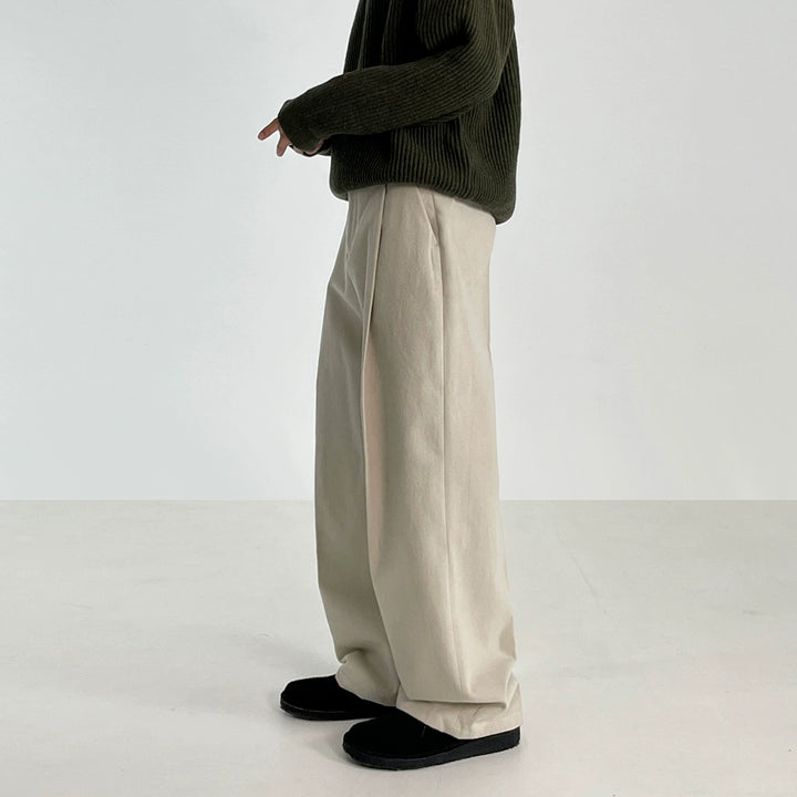 KC NO. 361 THICK WIDE-LEG PANTS |MB
