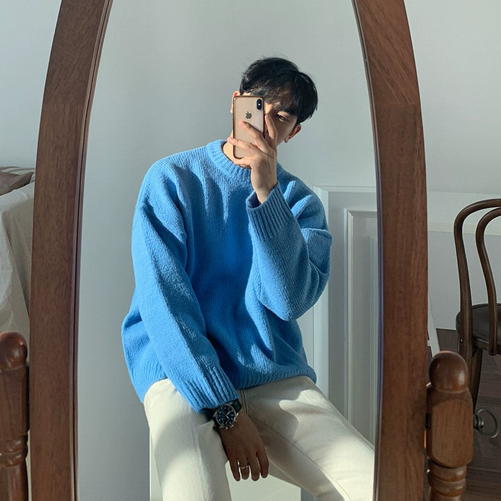KC No. 424 Loose Collar Sweater