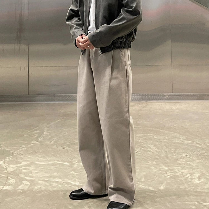 S8 No. 674 Wide-Leg Pants In Beige