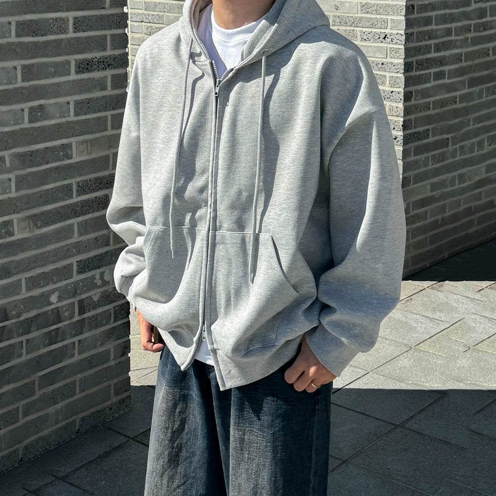 S8 No. 700 Oversized Zip-Up Hoodie