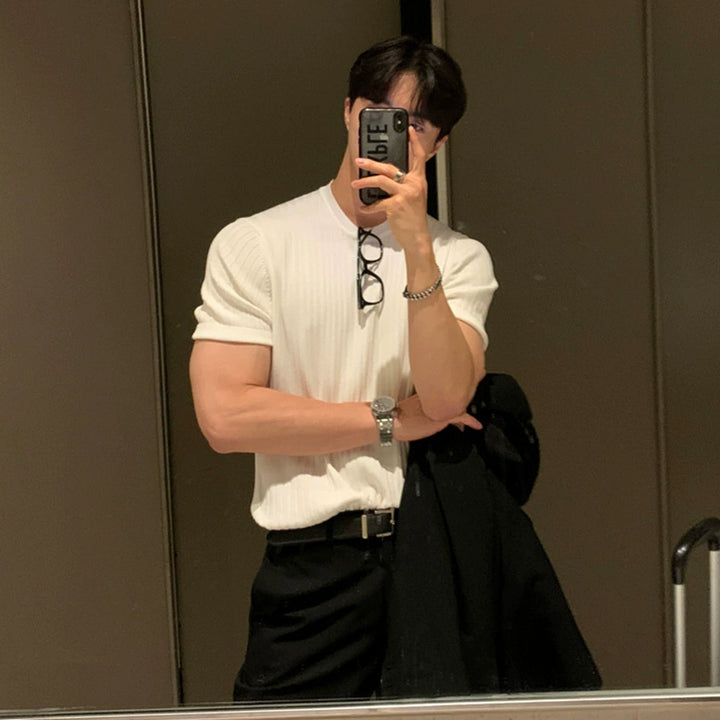 S8 No. 247 Knit Short-Sleeved T-Shirt