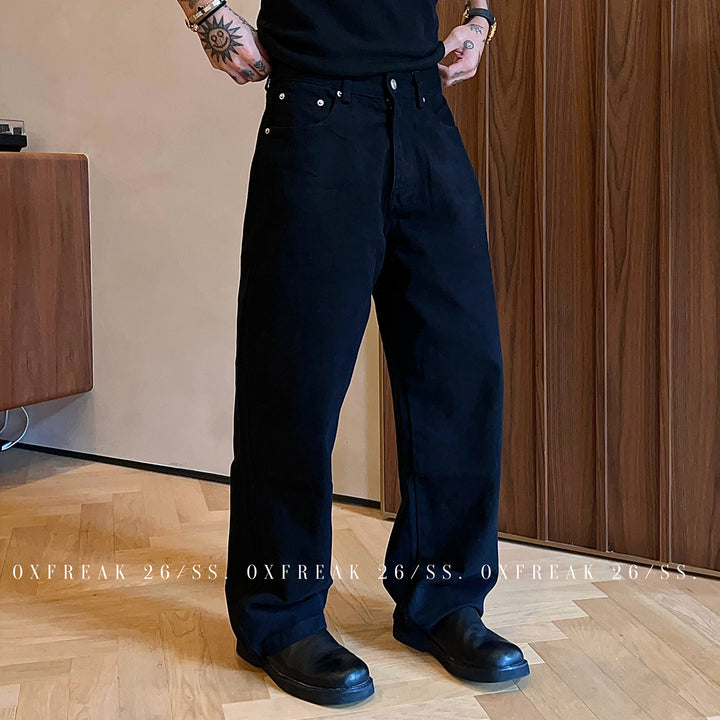 S8 No. 720 Mid-Rise Relaxed Straight Jeans by 88Society Apparel