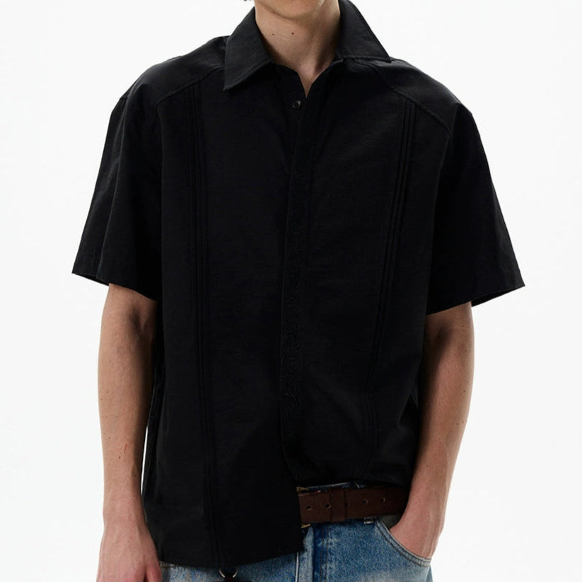 S8 No. 647 Boxy Fit Short-Sleeved Shirt