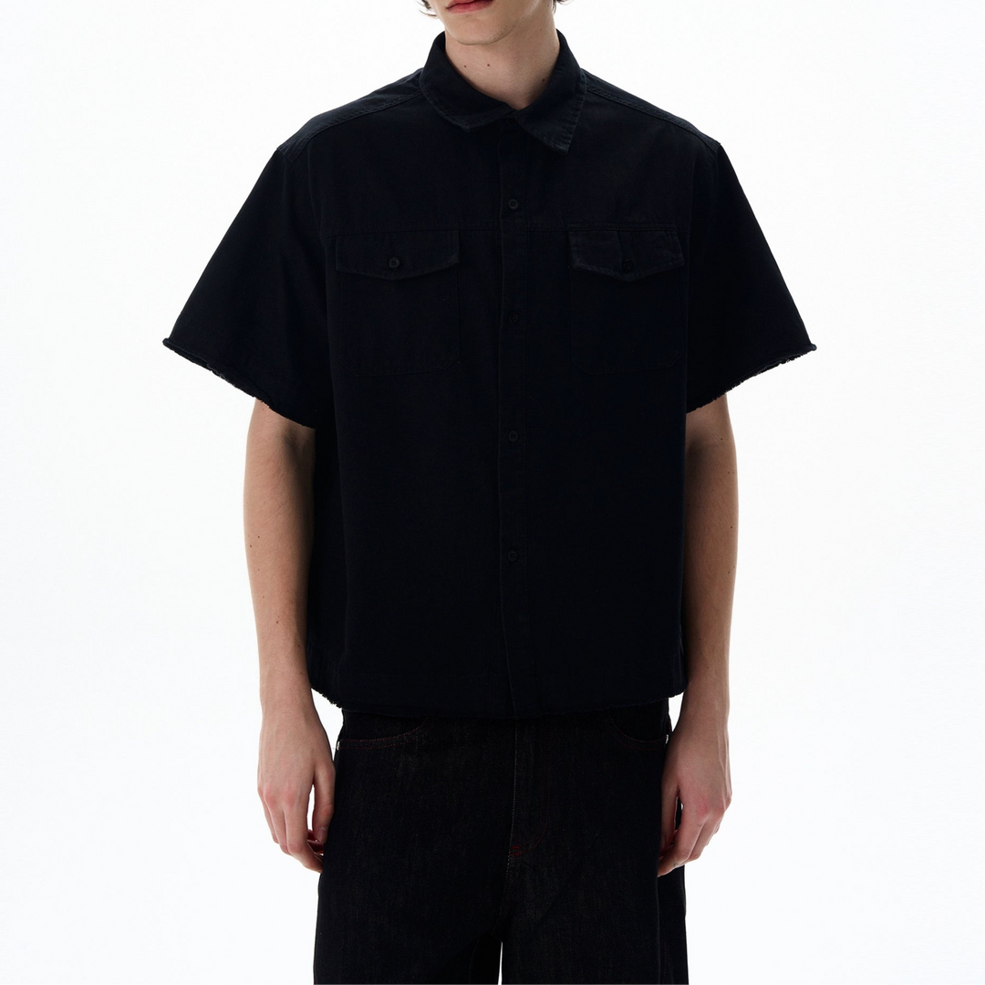 S8 No. 655 Oversized Short Sleeve Utility Shirt