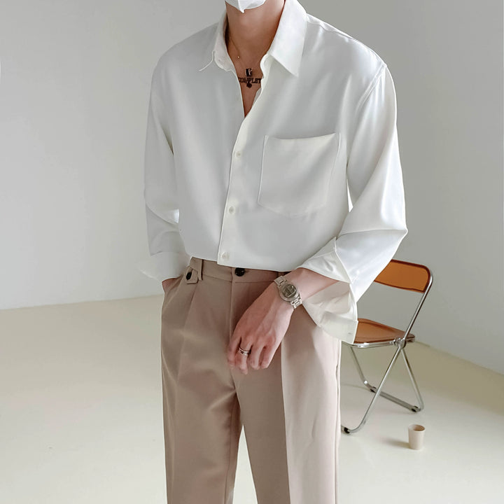 S8 No. 246 Loose Long-Sleeved Shirt