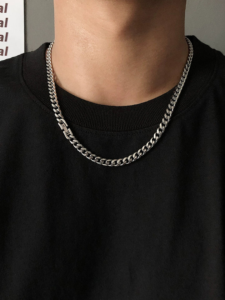 KC No. 616 Silver Cuban Chain