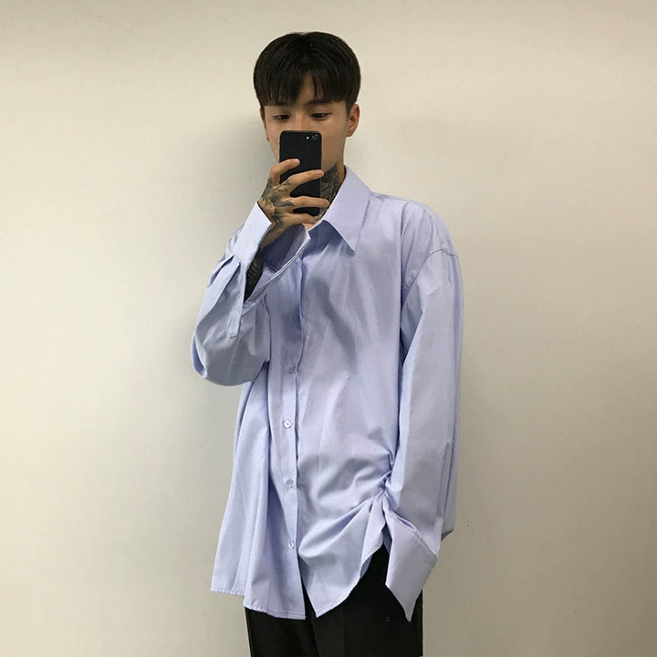 KC NO. 365 LOOSE COLLARED SHIRT |MT