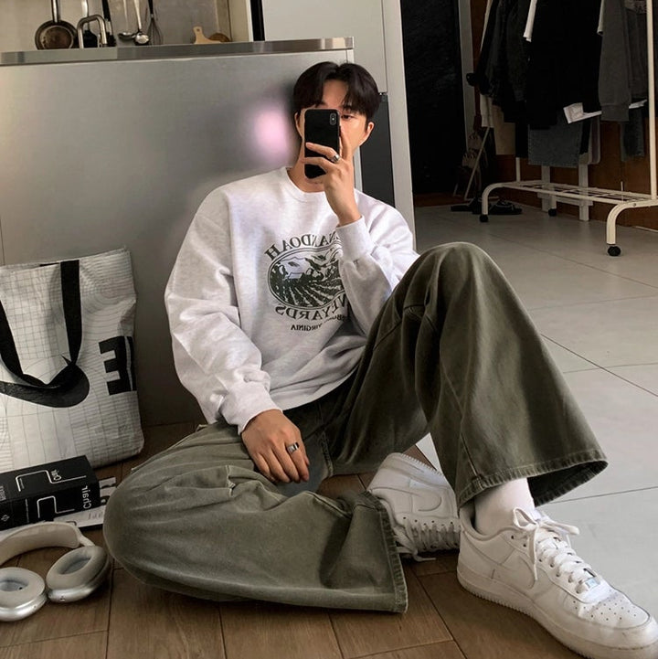 S8 No. 693 Straight Fit Retro Cargo Denim