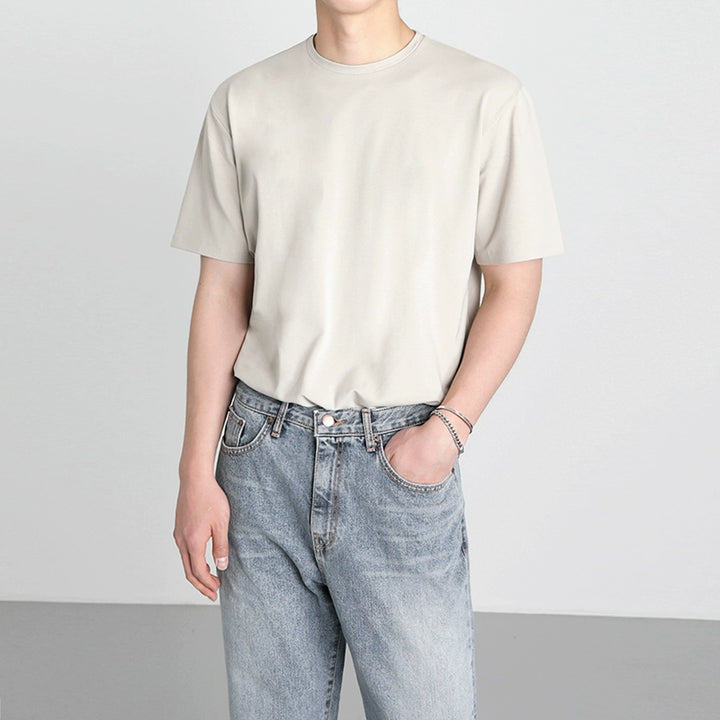 KC NO. 377 ROUNDNECK SHORT-SLEEVE T-SHIRT |MT