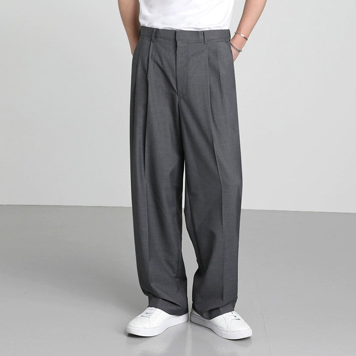 S8 No. 348  Wide-Legged Draped Trouser