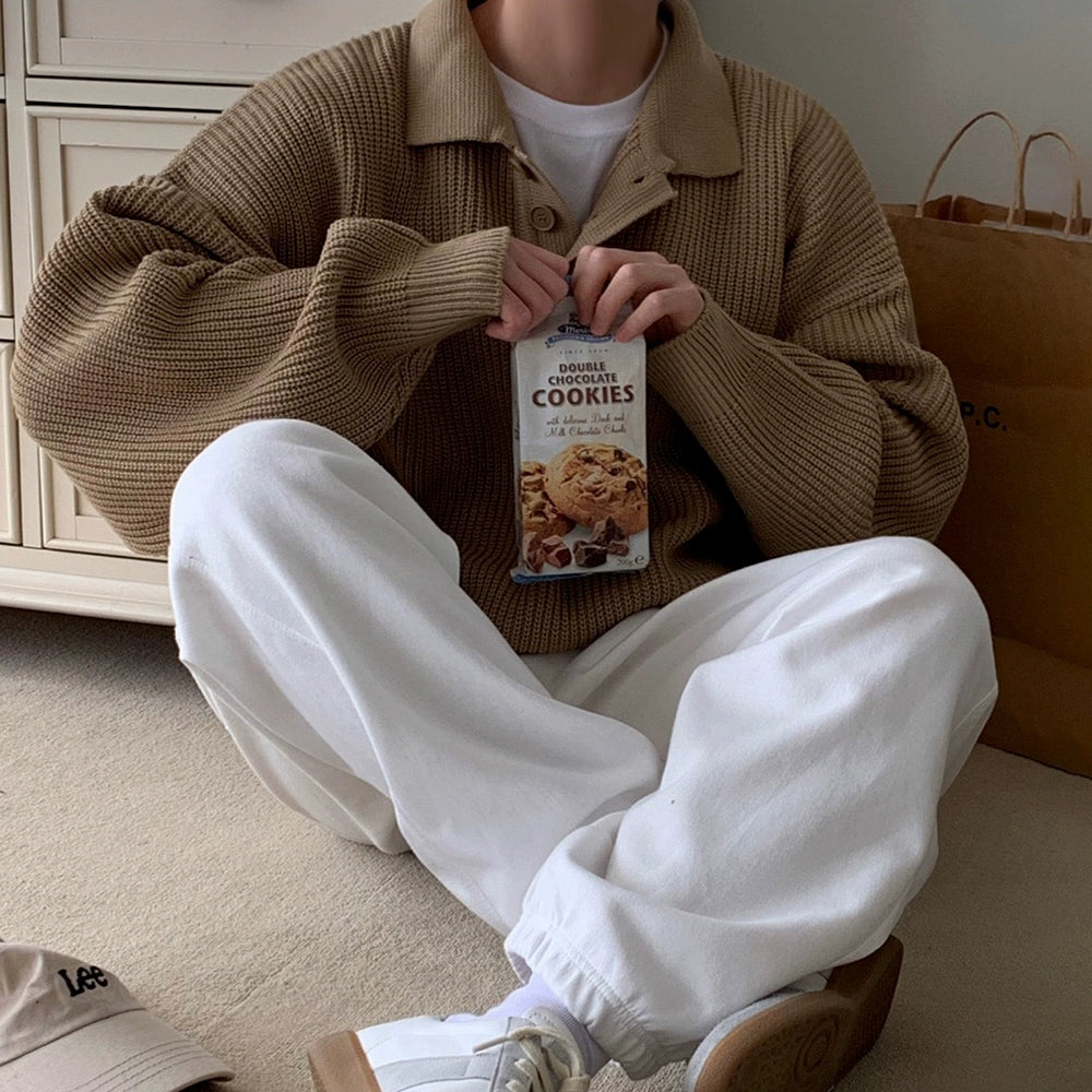 S8 No. 436 Quarter Button Knit Sweater