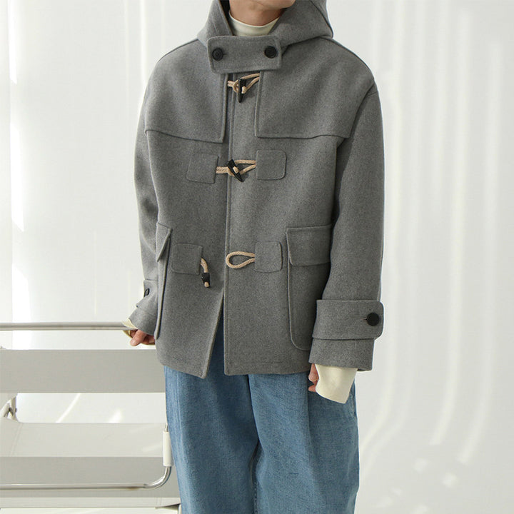 S8 No. 714 Hooded Wool Duffle Jacket