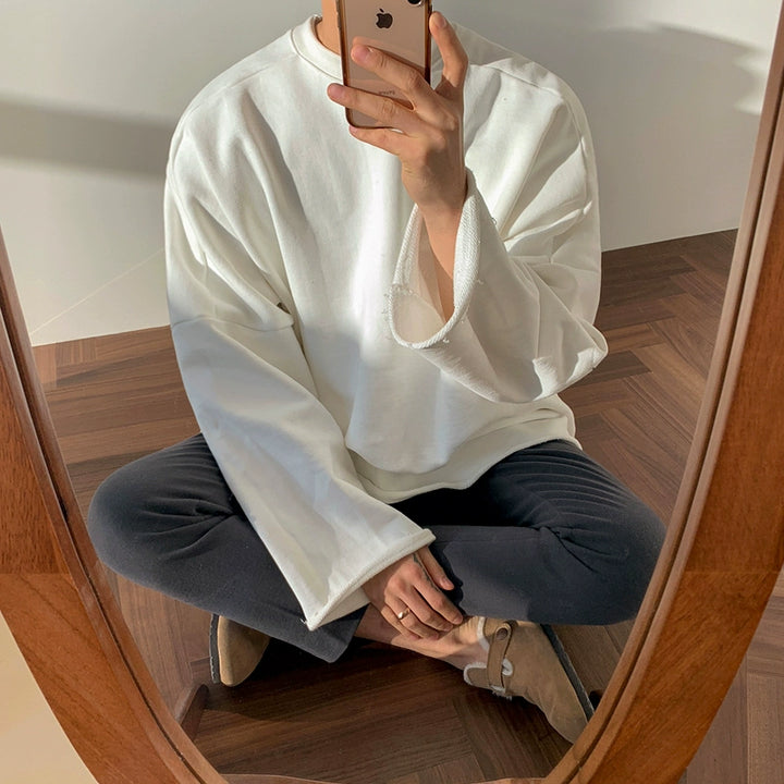 S8 No. 229 Loose Solid Color Sweater