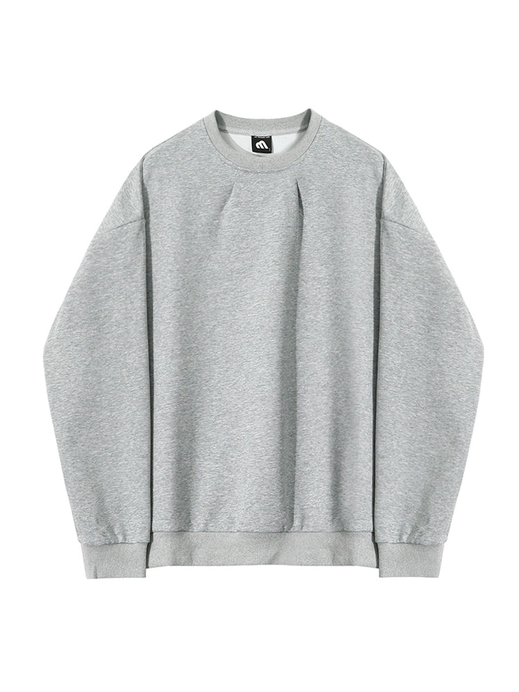 KC NO. 372 LOOSE ROUNDNECK SWEATSHIRT |MT