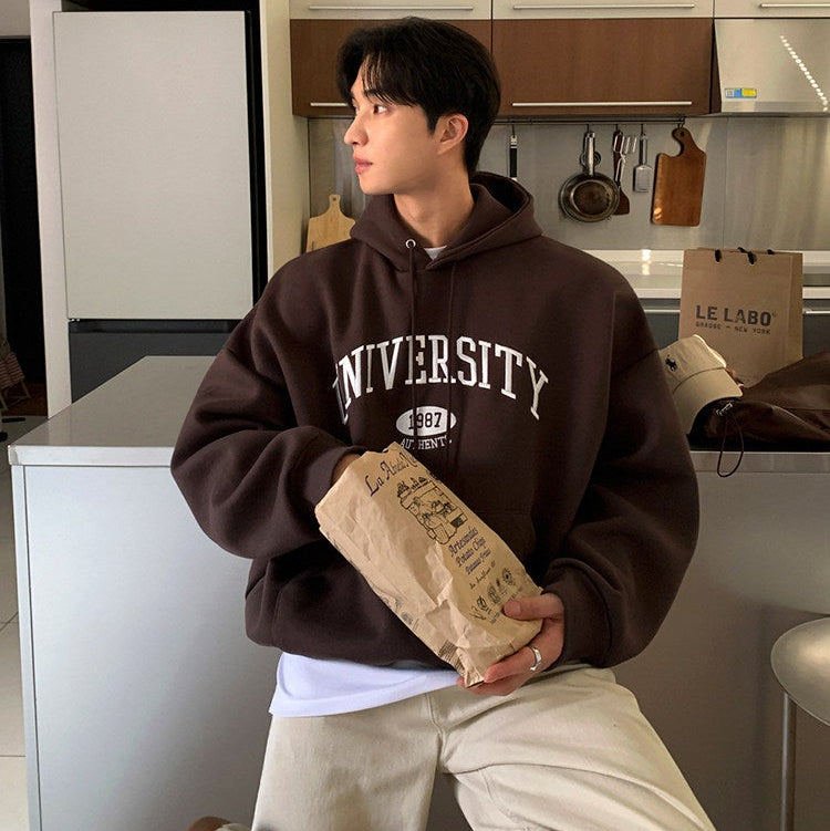 S8 No. 707 Embroidered University Hoodie