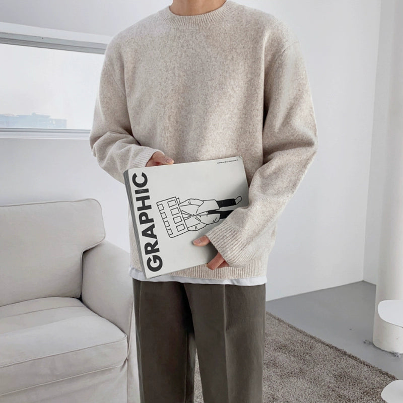S8 No. 491 Loose Pullover Sweater