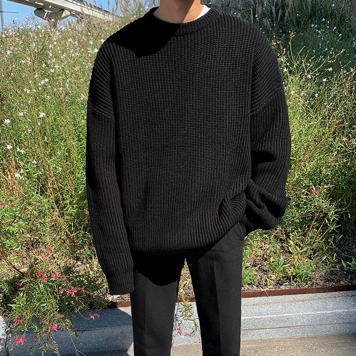 S8 No. 295 Crewneck Loose Knit Sweater