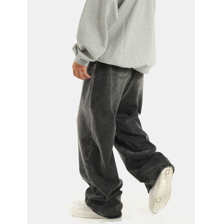 KC No. 524 Straight Loose Drape Jeans