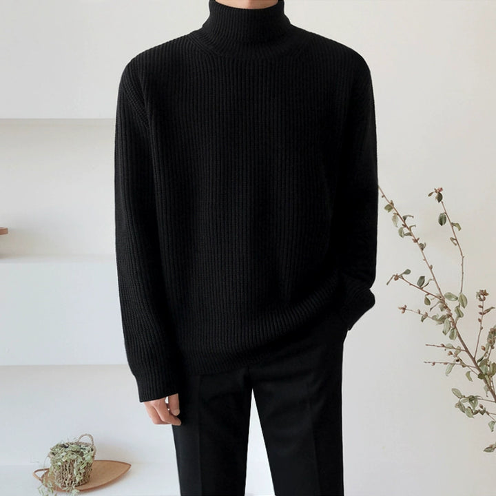 S8 No. 487 Casual Knit Turtleneck
