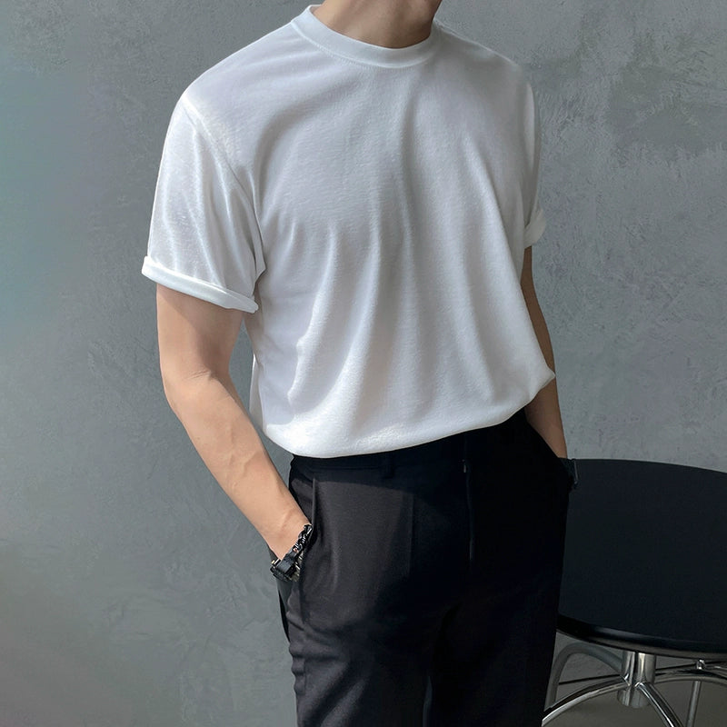 S8 No. 350 Short-Sleeved Cotton T-Shirt