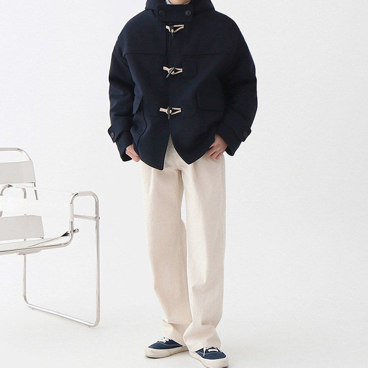 S8 No. 714 Hooded Wool Duffle Jacket