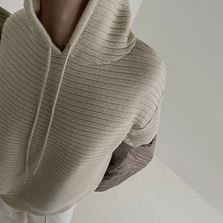 S8 No. 441 Casual Knit Hoodie