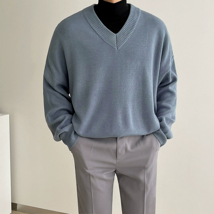 S8 No. 448 V-Neck Knit Sweater