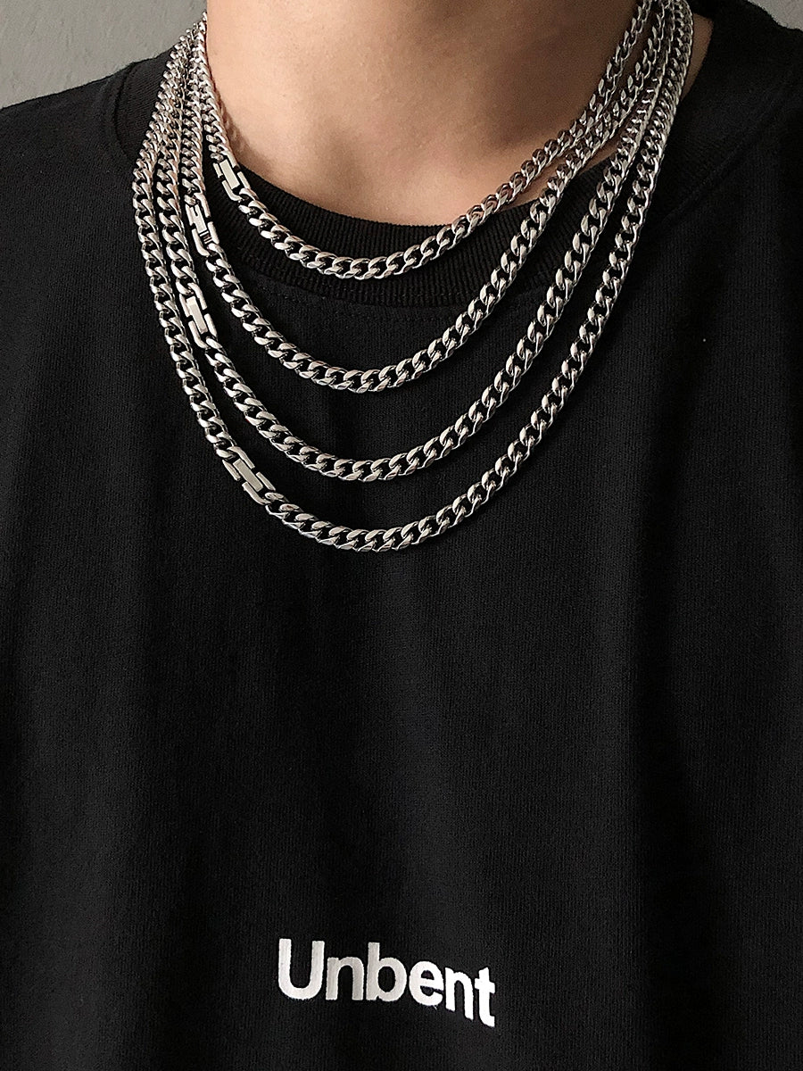 KC No. 616 Silver Cuban Chain
