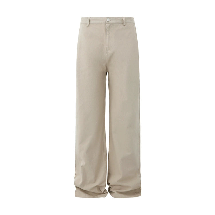 S8 No. 674 Wide-Leg Pants In Beige