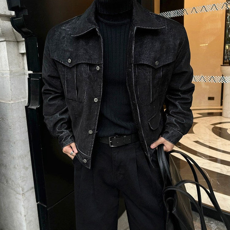 S8 No. 185 Oversized Retro Workwear Jacket