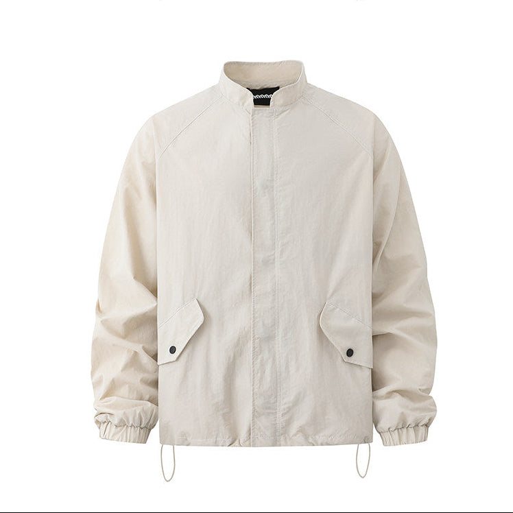 S8 No. 711 Relaxed Nylon Zip-Up Jacket