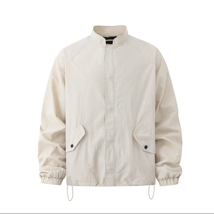 S8 No. 711 Relaxed Nylon Zip-Up Jacket