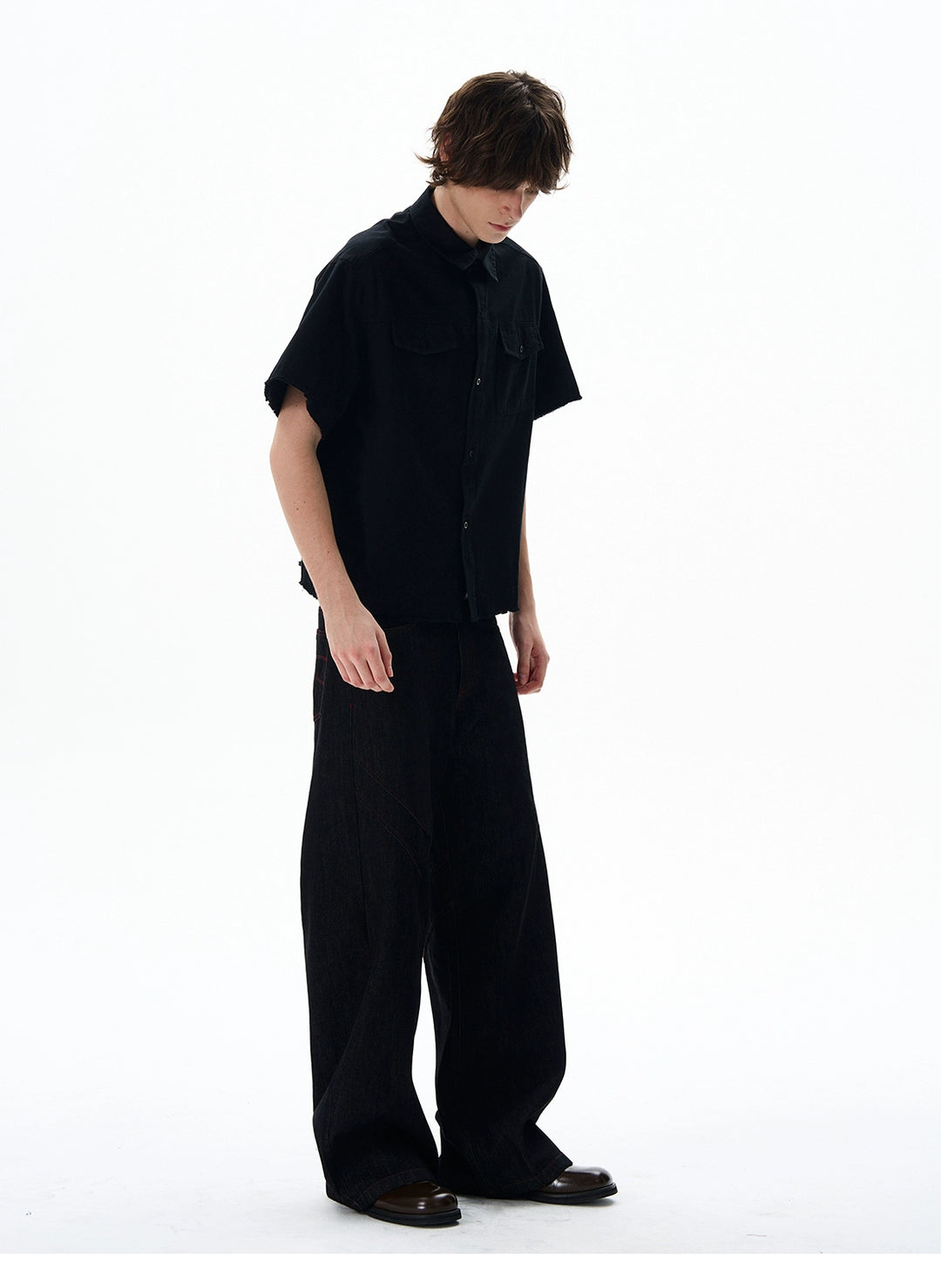 S8 No. 655 Oversized Short Sleeve Utility Shirt